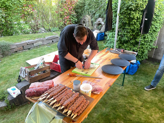 Kochen für Kerle Outdoor - tanzende Rentner in Lorsch - Edition