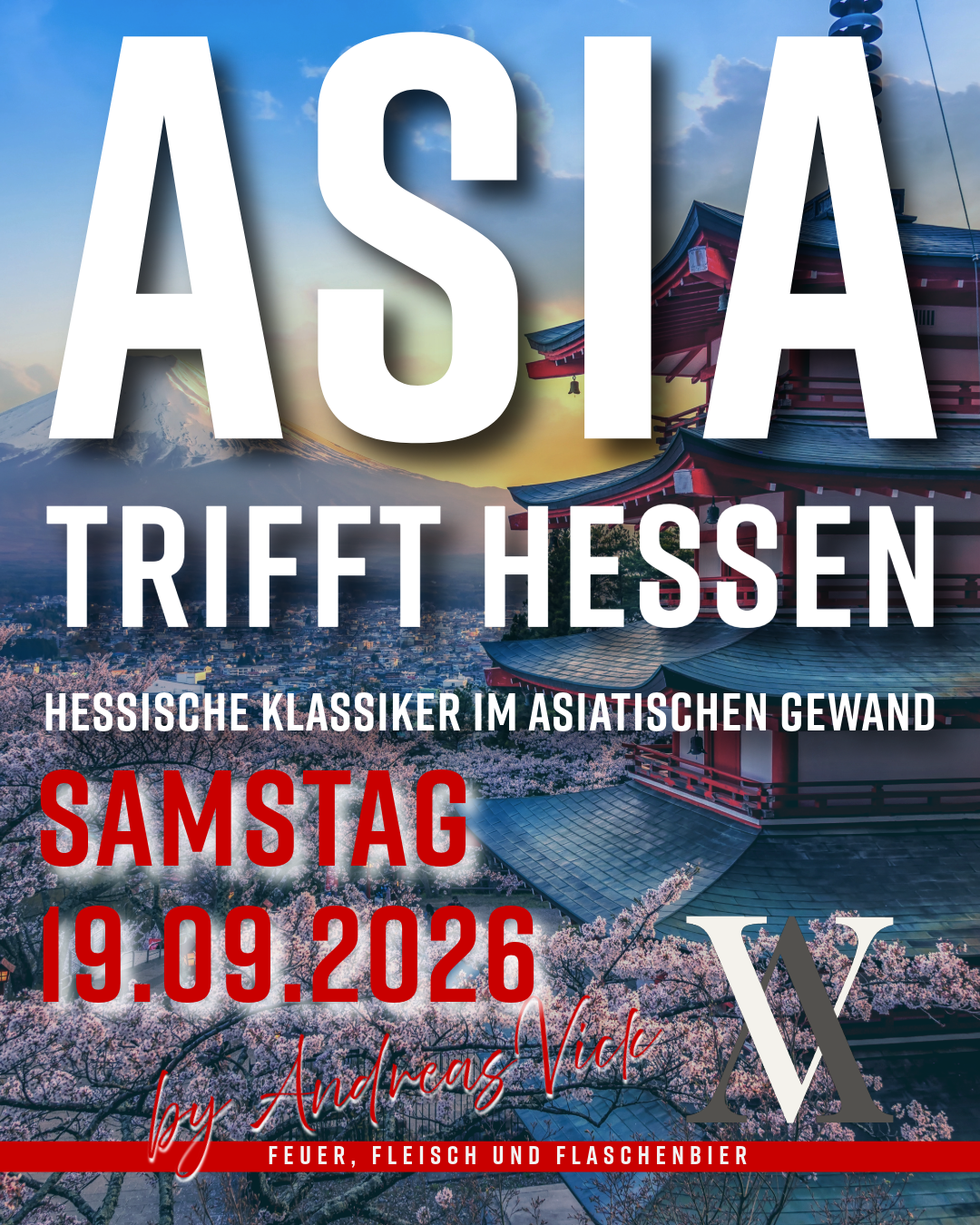 Asia trifft Hessen – Hessische Klassiker im asiatischen Gewand - Samstag 19.09.2026 - 9:00 Uhr